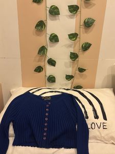 Cute Blue Cardigan