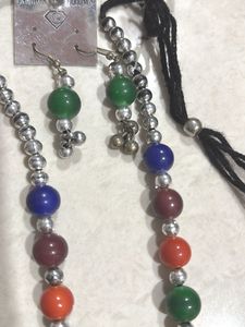 Beaded Charm Necklace