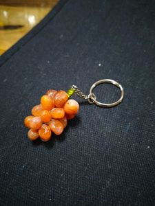POWERFUL NATURAL GEMSTONES GRAPE 🍇 KEYCHAIN