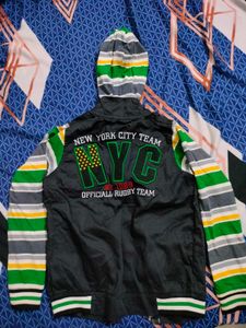 Boys Tshirt With Attached Jacket
