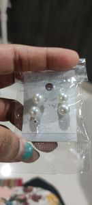 Beautiful Pearl Earrings set