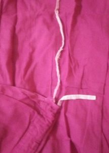 Pink Pleated Skirt Petticoat