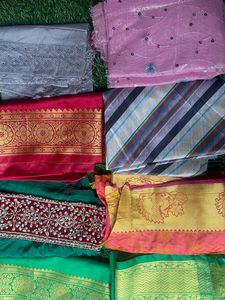 Unstitched Blouse Material