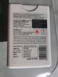 4 pieces Unused FURR Body Mist