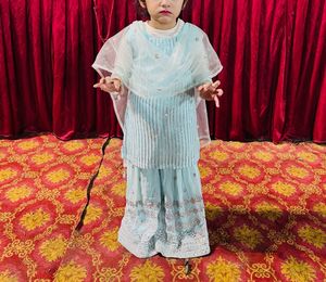 Sky Blue Sequence Sharara