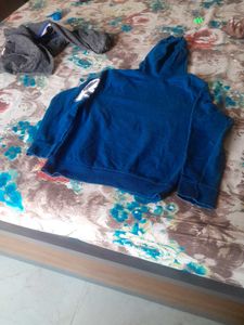 Blue Superhero Hoodie