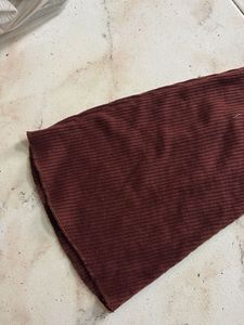 Burgundy Long Sleeve Top