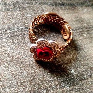 Floral Statement Bracelet