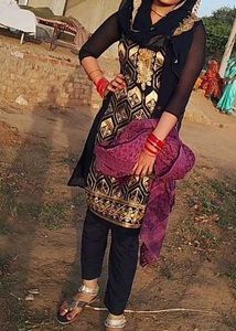 suit pant with dupatta