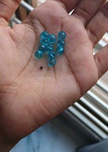 Blue Crystal Beads