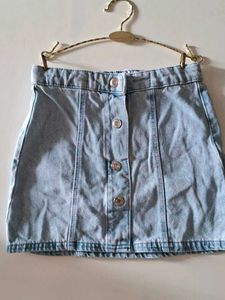 Zara Denim Skirt Girls