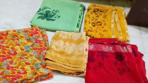 5 Combo Priented Saree