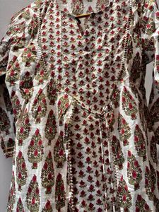 Floral Print Kurta