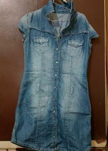 Vintage Denim Dress