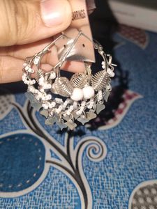 Silver Hoop Earrings