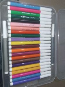 DOMS Aqua Water Colour Pens - 24 Shades