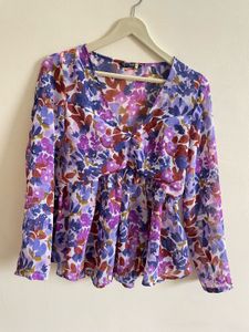 Tokyo peplum top