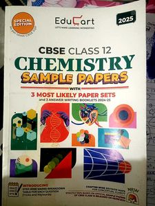 CBSE Class 12 Chemistry Sample Papers