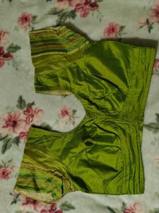 🔥 Sale 🔥 Green Saree with Blouse