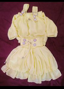 Yellow Indowestern
