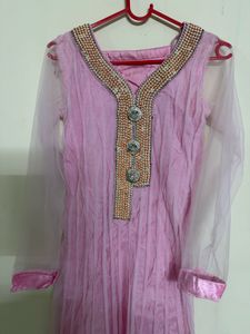 Pink Anarkali Suit