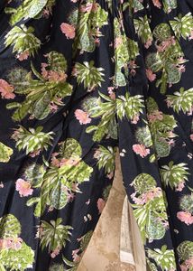 Beachy Floral Palazzo, Waist-34