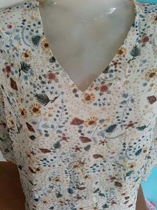 Georgette Korean Tops