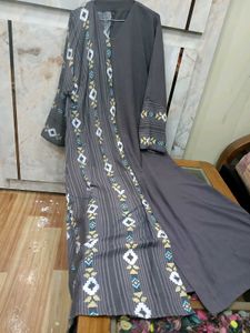 Dubai Printed Abaya