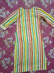 Colourful Cotton Kurta