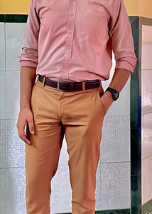 Formal Shirt | Peach Color | Casual Shirt