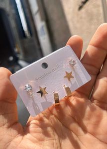 Anti Tarnish Korean Earrings