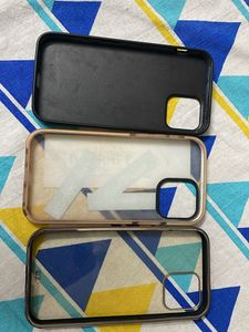 3 Iphone 12 back covers with original polo covere