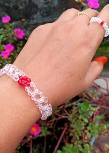 Korean Beads Bracelets And Ring ❤️‍🩹😌