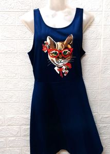 Cat Print Dress/ Tops And Dress For Rs.99 Only