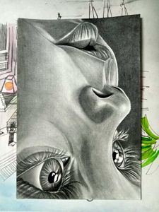 Baby Portrait Drawing