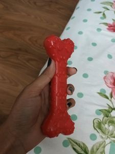 Silicone Red Bone For Dogs