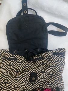 EMBROIDERED BACKPACK
