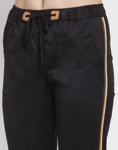 Stylish Black Joggers, 30 Size