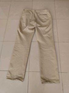 Ruggers Mens Regular Fit Khaki Chinos Size 34"
