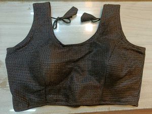 Black Shine Blouse