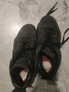 Black High Top Shoes