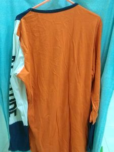 Color Block Long Sleeve Tee