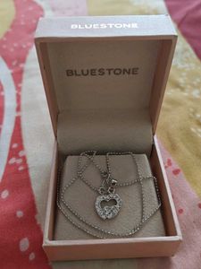 Bluestone Heart Necklace
