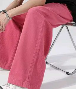 Hot Pink Wide-Leg Pants