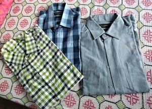 Combo Of 3 Mens Formal Shirts