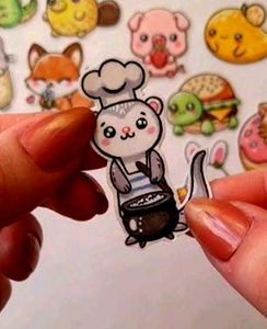 Cute AnimalStickers|Customizable Designs Available
