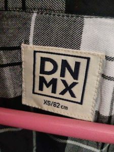 DNMX Plaid Button-Down Shirt