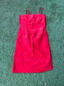 Cotrise Red Color Dongri Dress