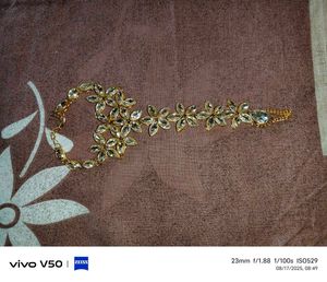 Statement Floral Hand Harness Ring