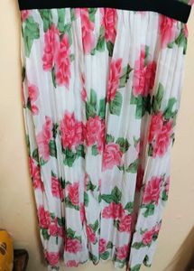 Floral Print ankle length Maxi Dress